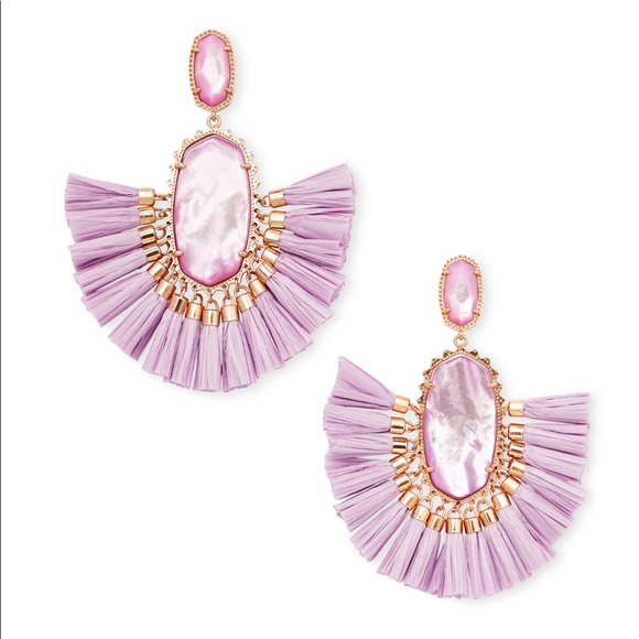Kendra Scott Jewelry - NEW! Kendra Scott Cristina lilac mop earrings